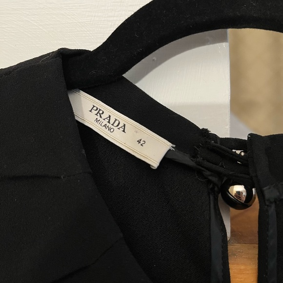 Prada | classic black dress | size 42 - Picture 3 of 6